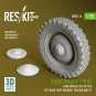Kubelwagen typ.82 road wheels set (5 pcs) off-road tires w/front to... Kubelwagen typ.82 road wheels set (5 pcs) off-road tires w/front to...