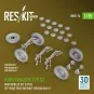 Kubelwagen typ.82 road wheels set (5 pcs) off-road tires w/front to... Kubelwagen typ.82 road wheels set (5 pcs) off-road tires w/front to...