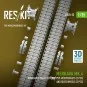 Merkava Mk.4 Workable track set late type w/Sprockets (2 pcs) and i... Merkava Mk.4 Workable track set late type w/Sprockets (2 pcs) and i...