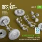 Kubelwagen typ.82 road wheels set (5 pcs) off-road tires w/front to... Kubelwagen typ.82 road wheels set (5 pcs) off-road tires w/front to...