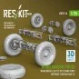 Kubelwagen typ.82 road wheels set (5 pcs) sand tires w/front torsio... Kubelwagen typ.82 road wheels set (5 pcs) sand tires w/front torsio...