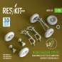 Kubelwagen typ.82 road wheels set (5 pcs) sand tires w/front torsio... Kubelwagen typ.82 road wheels set (5 pcs) sand tires w/front torsio...