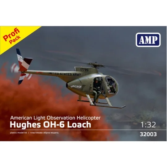 Hughes OH-6 Cayuse. Profi Pack, 1/32 - Micro Mir AMP AMP32005 Hughes OH-6 Cayuse. Profi Pack, 1/32 - Micro Mir AMP AMP32005