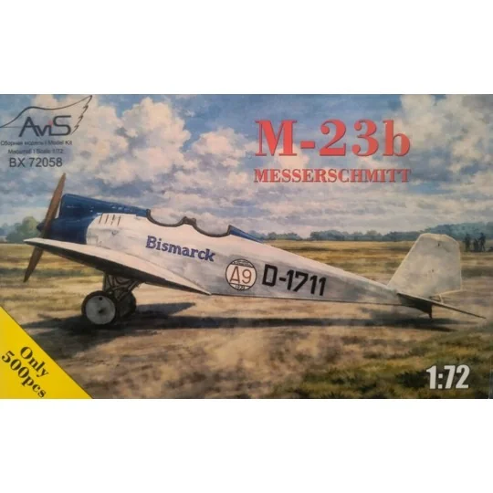 Messerschmitt M.23b, 1/72 - Avis AV72058 Messerschmitt M.23b, 1/72 - Avis AV72058