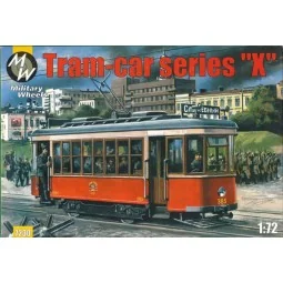 Tram-car Kh. Re-release, 1/72 - Military Wheels MW7230