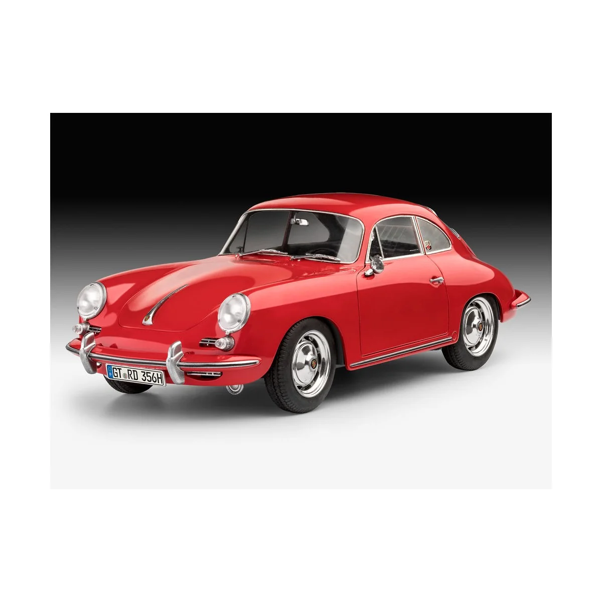 Porsche 356B Coupé -75 Years Plastic Modelbuilding, 1/16 - Revell 0... Porsche 356B Coupé -75 Years Plastic Modelbuilding, 1/16 - Revell 0...