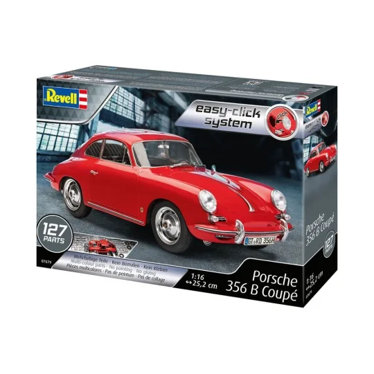 Porsche 356B Coupé -75 Years Plastic Modelbuilding, 1/16 - Revell 0... Porsche 356B Coupé -75 Years Plastic Modelbuilding, 1/16 - Revell 0...