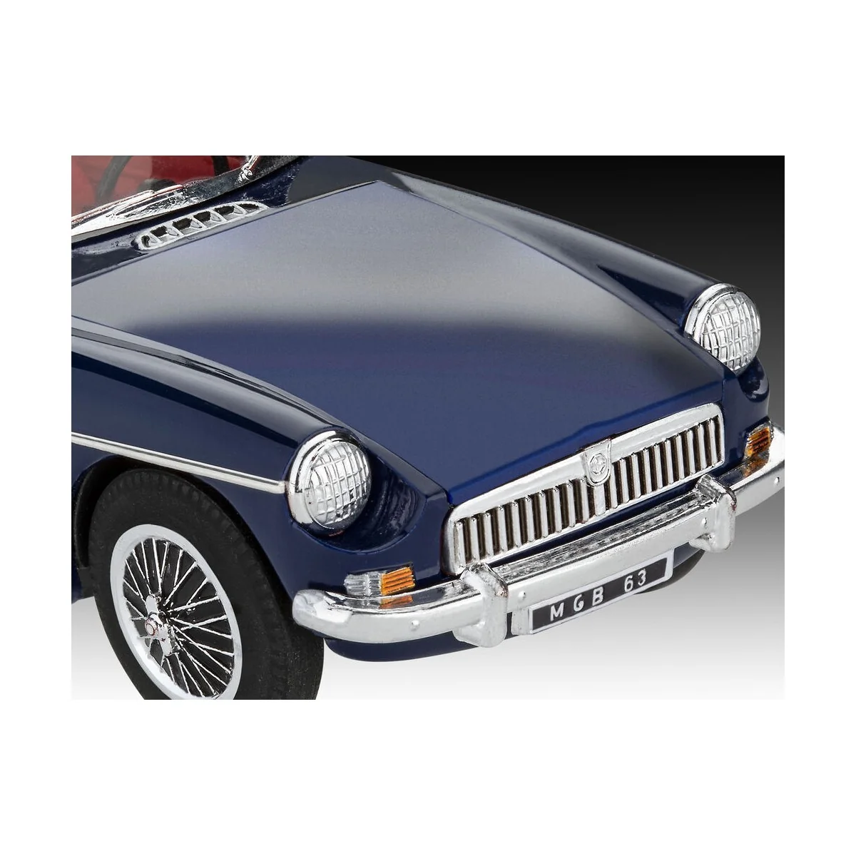 MGB Roadster - 75 Years Plastic Modelling, 1/32 - Revell 07753 MGB Roadster - 75 Years Plastic Modelling, 1/32 - Revell 07753