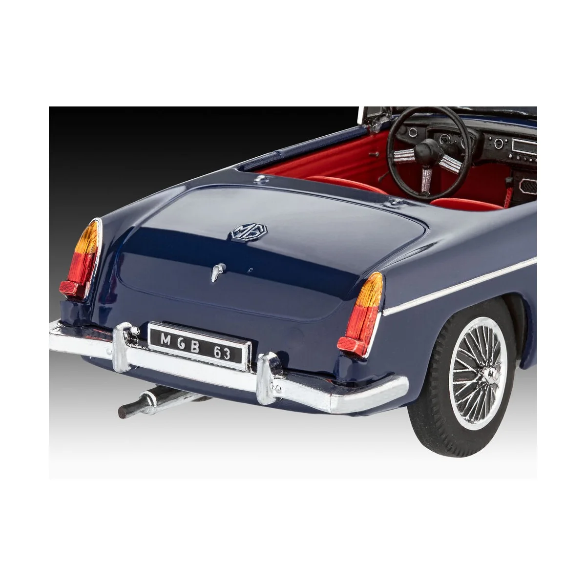 MGB Roadster - 75 Years Plastic Modelling, 1/32 - Revell 07753 MGB Roadster - 75 Years Plastic Modelling, 1/32 - Revell 07753