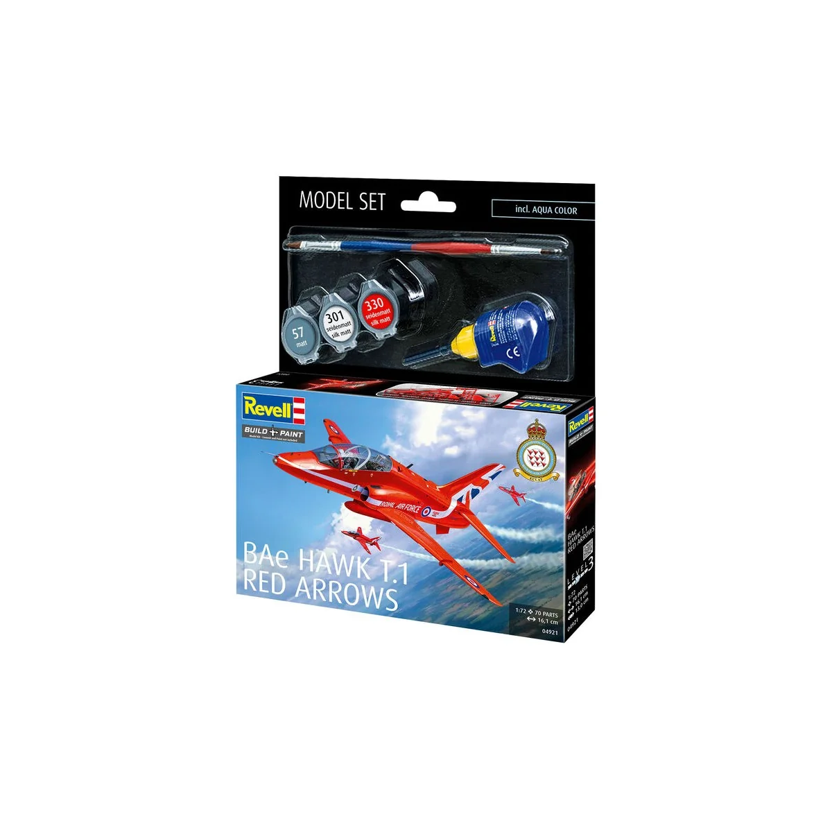 Model Set BAe Hawk T.1 Red Arrow, 1/72 - Revell 64921 Model Set BAe Hawk T.1 Red Arrow, 1/72 - Revell 64921