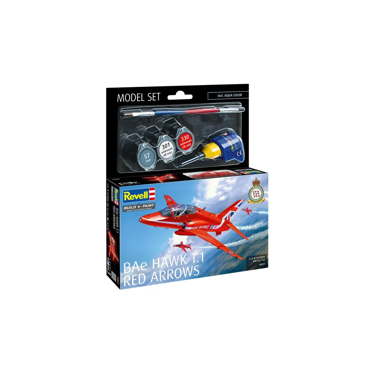 Model Set BAe Hawk T.1 Red Arrow, 1/72 - Revell 64921 Model Set BAe Hawk T.1 Red Arrow, 1/72 - Revell 64921