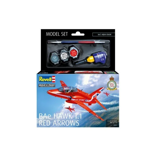 Model Set BAe Hawk T.1 Red Arrow, 1/72 - Revell 64921 Model Set BAe Hawk T.1 Red Arrow, 1/72 - Revell 64921