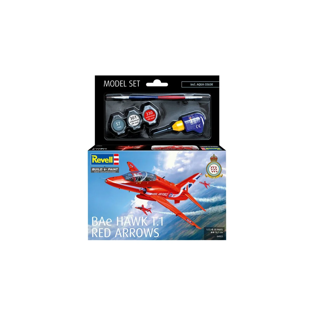 Model Set BAe Hawk T.1 Red Arrow, 1/72 - Revell 64921 Model Set BAe Hawk T.1 Red Arrow, 1/72 - Revell 64921