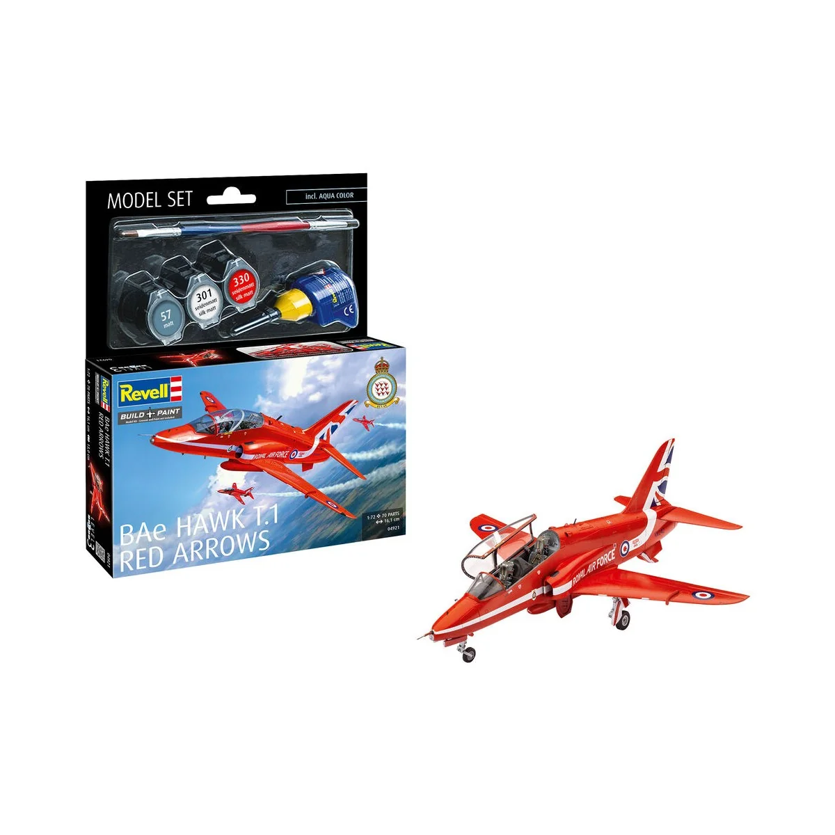 Model Set BAe Hawk T.1 Red Arrow, 1/72 - Revell 64921 Model Set BAe Hawk T.1 Red Arrow, 1/72 - Revell 64921