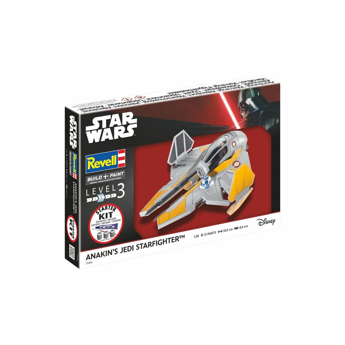 Starter Kit Anakin's Starfighter, 1/58 - Revell 73606 Starter Kit Anakin's Starfighter, 1/58 - Revell 73606
