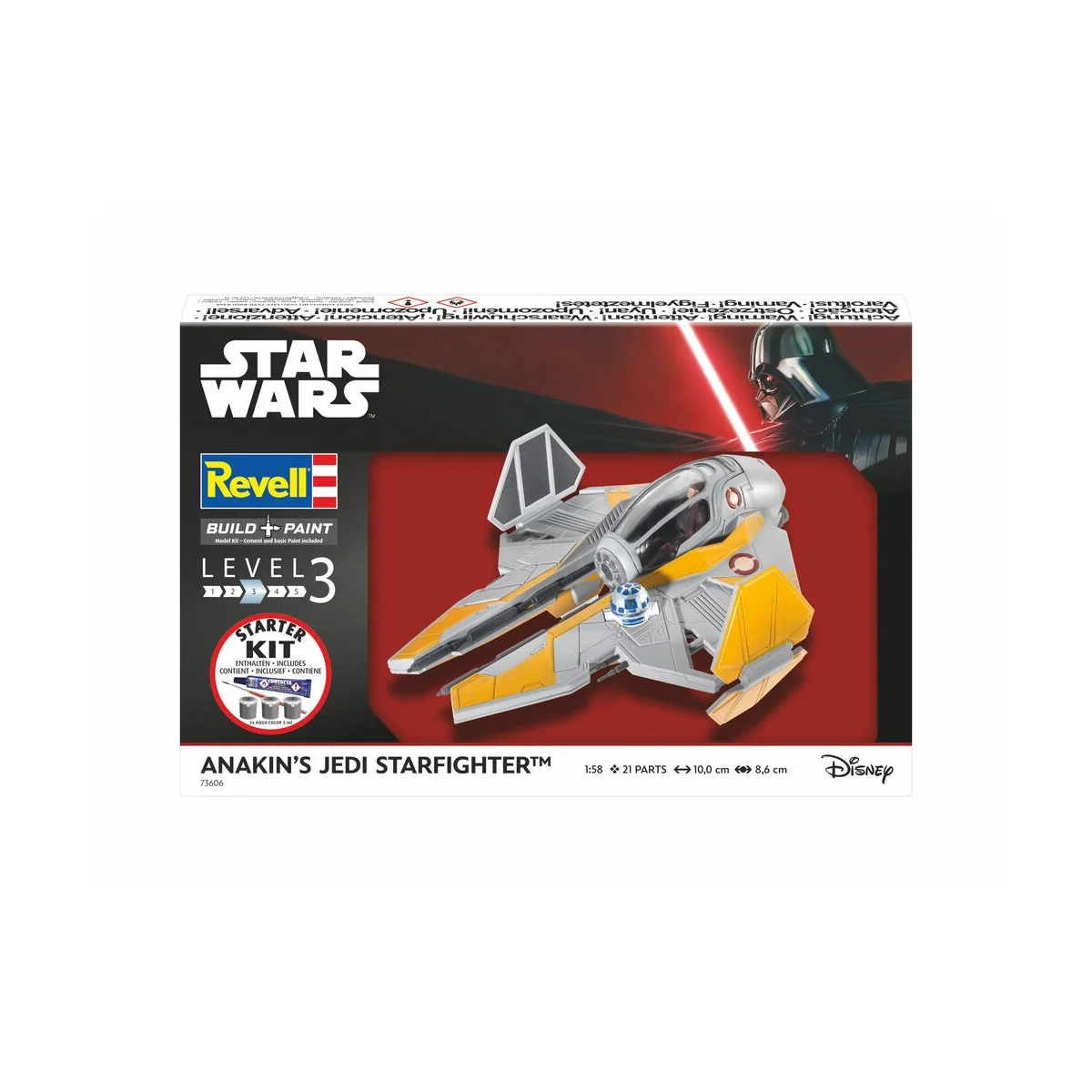 Starter Kit Anakin's Starfighter, 1/58 - Revell 73606 Starter Kit Anakin's Starfighter, 1/58 - Revell 73606