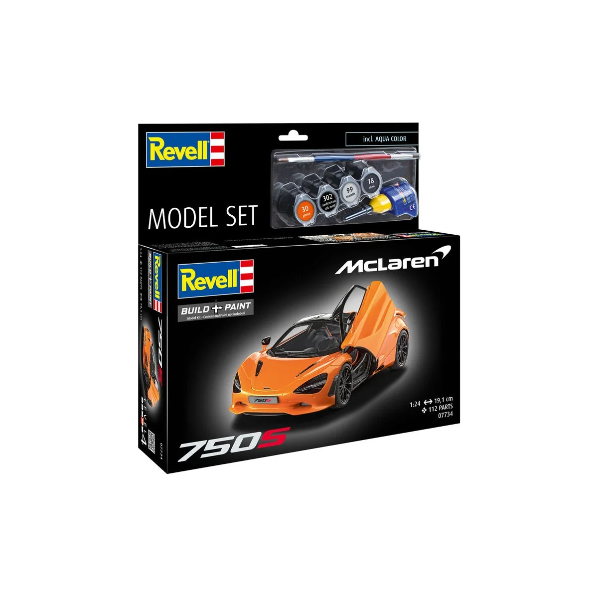 Model Set McLaren 750S, 1/24 - Revell 67734 Model Set McLaren 750S, 1/24 - Revell 67734