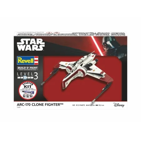 Starter Kit ARC-170 Fighter, 1/83 - Revell 73608