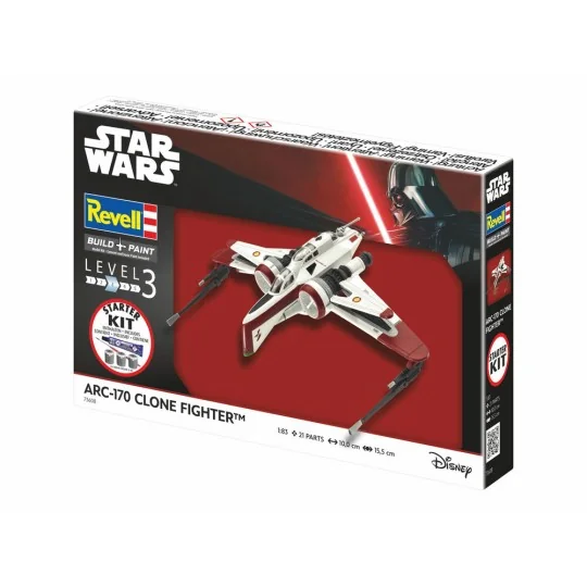 Starter Kit ARC-170 Fighter, 1/83 - Revell 73608 Starter Kit ARC-170 Fighter, 1/83 - Revell 73608