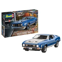71 Mustang Boss 351, 1/25 - Revell 7699