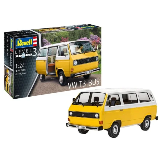 VW T3 Bus, 1/24 - Revell 7706 VW T3 Bus, 1/24 - Revell 7706