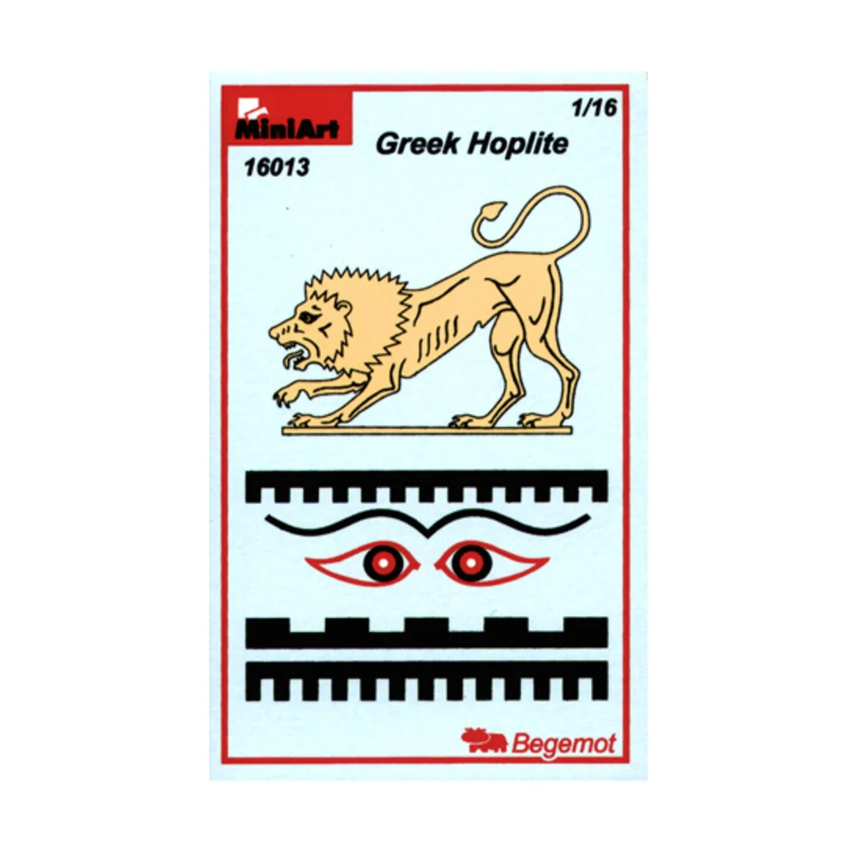 Greek Hoplite. IV c. B.C., 1/16 - MiniArt 16013 Greek Hoplite. IV c. B.C., 1/16 - MiniArt 16013