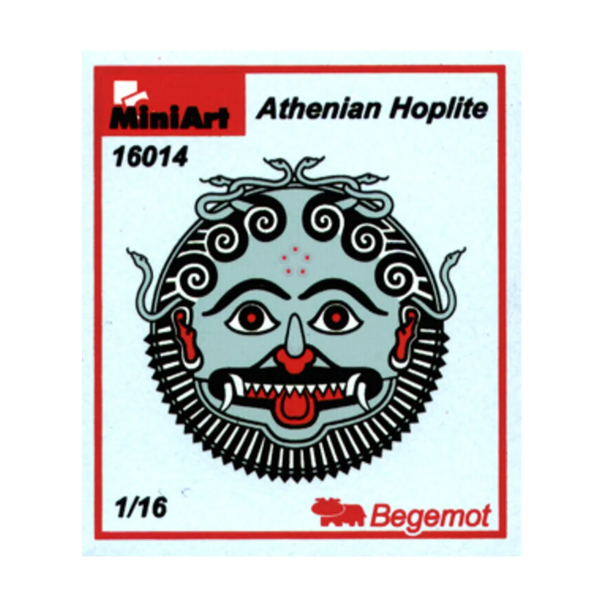 Athenian Hoplite. V c. B.C., 1/16 - MiniArt 16014 Athenian Hoplite. V c. B.C., 1/16 - MiniArt 16014