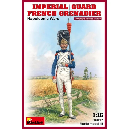 Imperial Guard French Grenadier. Napoleonic Wars, 1/16 - MiniArt 16017 Imperial Guard French Grenadier. Napoleonic Wars, 1/16 - MiniArt 16017