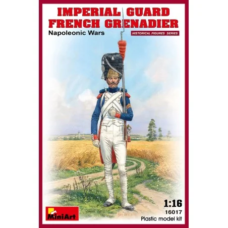 Imperial Guard French Grenadier. Napoleonic Wars, 1/16 - MiniArt 16017