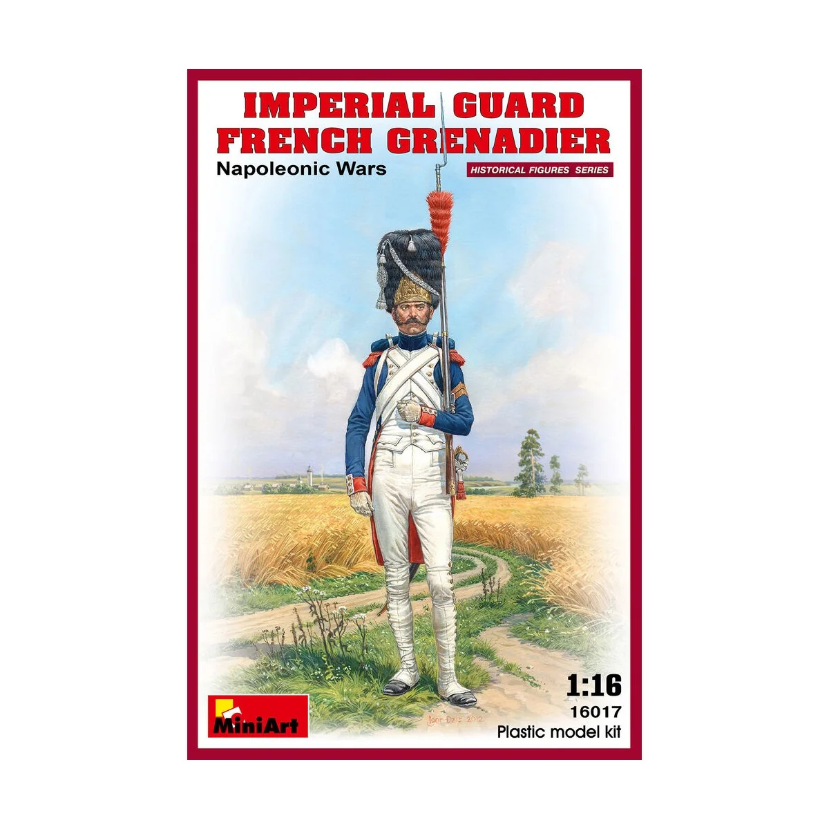 Imperial Guard French Grenadier. Napoleonic Wars, 1/16 - MiniArt 16017 Imperial Guard French Grenadier. Napoleonic Wars, 1/16 - MiniArt 16017