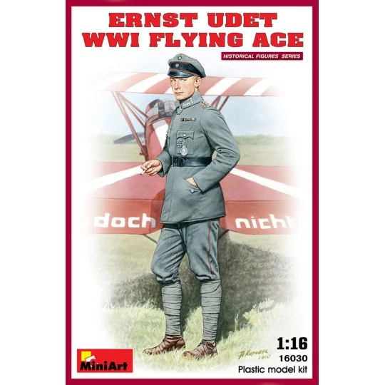 Ernst Udet. WW1 Flying Ace, 1/16 - MiniArt 16030 Ernst Udet. WW1 Flying Ace, 1/16 - MiniArt 16030