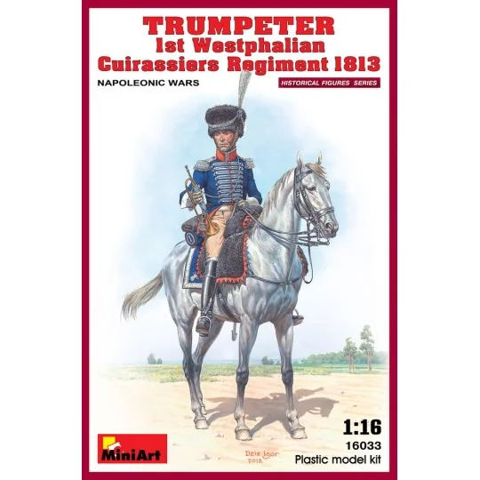 Trumpeter. 1st Westphalian Cuirassiers Regiment, 1/16 - MiniArt 16033 Trumpeter. 1st Westphalian Cuirassiers Regiment, 1/16 - MiniArt 16033