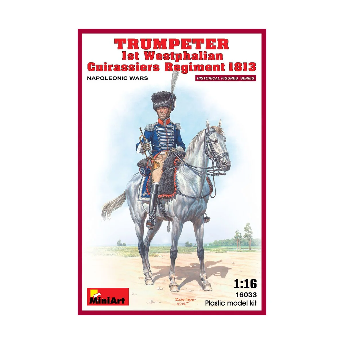 Trumpeter. 1st Westphalian Cuirassiers Regiment, 1/16 - MiniArt 16033 Trumpeter. 1st Westphalian Cuirassiers Regiment, 1/16 - MiniArt 16033