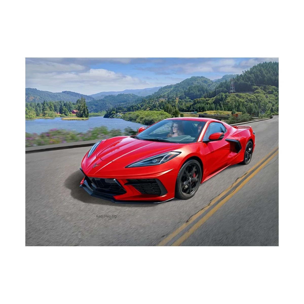 Corvette C8 Coupé, 1/24 - Revell 7714