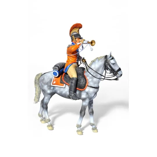 Trumpeter. 2nd Westphalian Cuirassiers Regiment, 1/16 - MiniArt 16035 Trumpeter. 2nd Westphalian Cuirassiers Regiment, 1/16 - MiniArt 16035