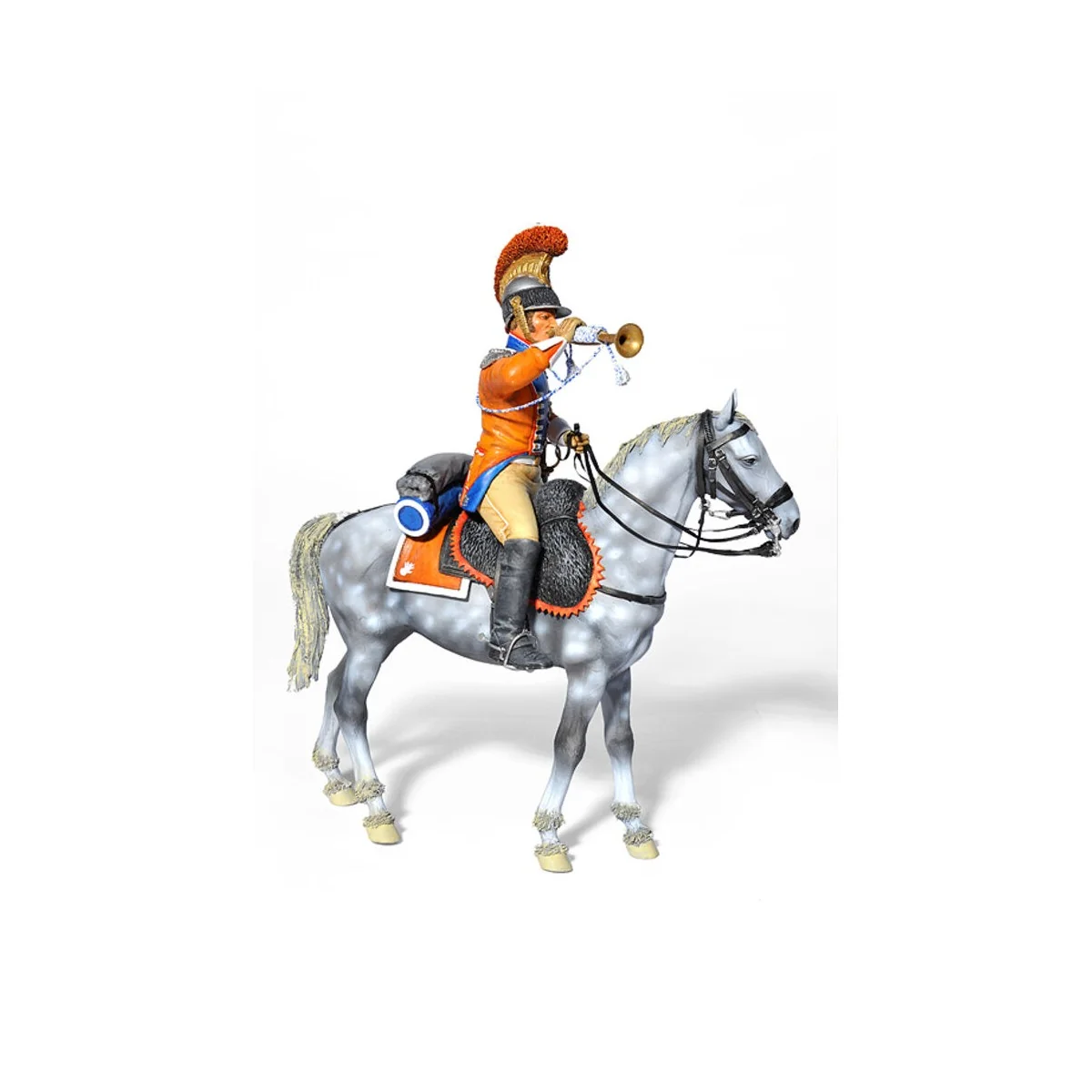 Trumpeter. 2nd Westphalian Cuirassiers Regiment, 1/16 - MiniArt 16035 Trumpeter. 2nd Westphalian Cuirassiers Regiment, 1/16 - MiniArt 16035