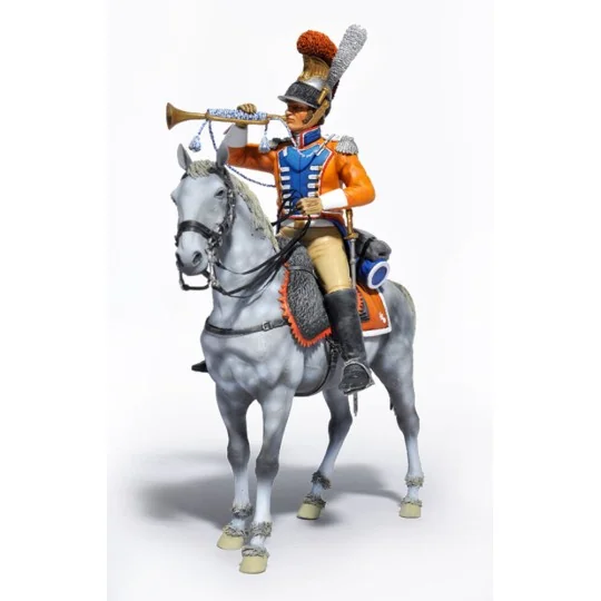 Trumpeter. 2nd Westphalian Cuirassiers Regiment, 1/16 - MiniArt 16035 Trumpeter. 2nd Westphalian Cuirassiers Regiment, 1/16 - MiniArt 16035