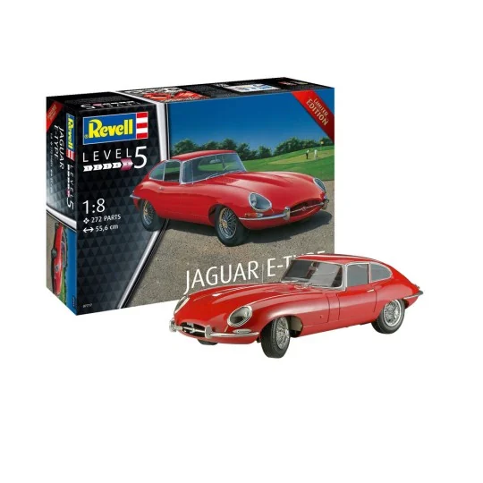 Jaguar E-Type, 1/8 - Revell 7717 Jaguar E-Type, 1/8 - Revell 7717