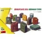 Jerrycans 20L German Type, 1/24 - MiniArt 24002 Jerrycans 20L German Type, 1/24 - MiniArt 24002