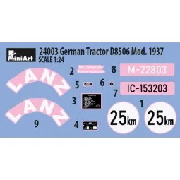 German Tractor D8506 Mod. 1937, 1/24 - MiniArt 24003 2