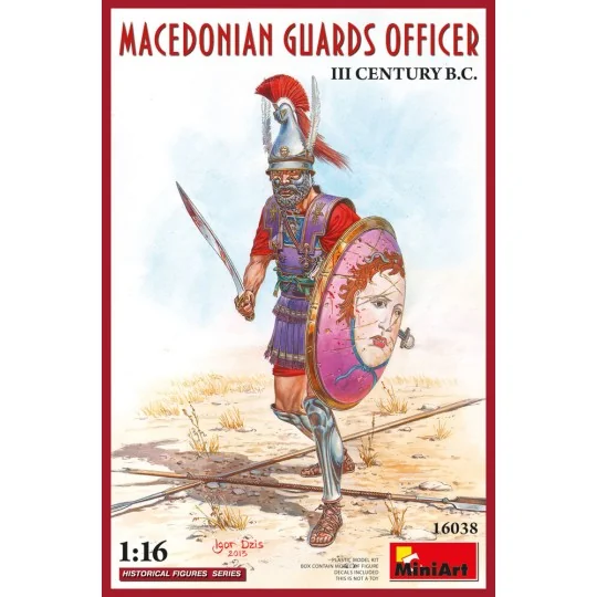 Macedonian Guards Officer. III Century B.C., 1/16 - MiniArt 16038 Macedonian Guards Officer. III Century B.C., 1/16 - MiniArt 16038