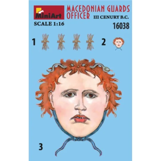 Macedonian Guards Officer. III Century B.C., 1/16 - MiniArt 16038 Macedonian Guards Officer. III Century B.C., 1/16 - MiniArt 16038
