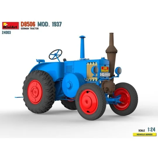 German Tractor D8506 Mod. 1937, 1/24 - MiniArt 24003 German Tractor D8506 Mod. 1937, 1/24 - MiniArt 24003