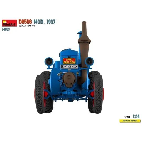 German Tractor D8506 Mod. 1937, 1/24 - MiniArt 24003 German Tractor D8506 Mod. 1937, 1/24 - MiniArt 24003
