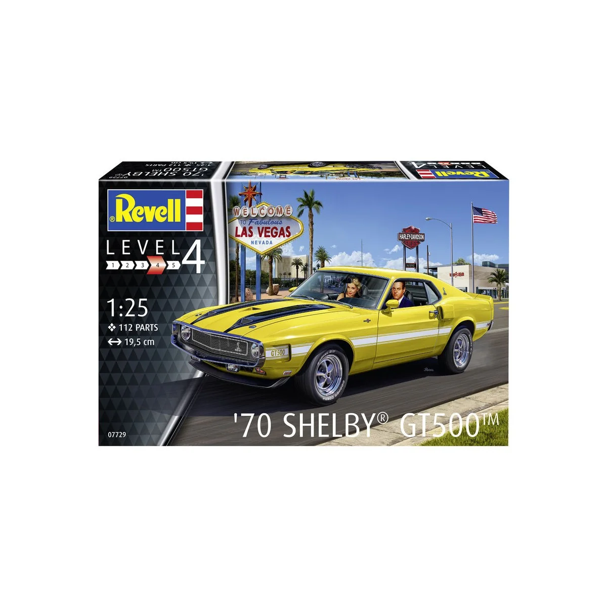 '70 Shelby Mustang GT500, 1/25 - Revell 07729 '70 Shelby Mustang GT500, 1/25 - Revell 07729