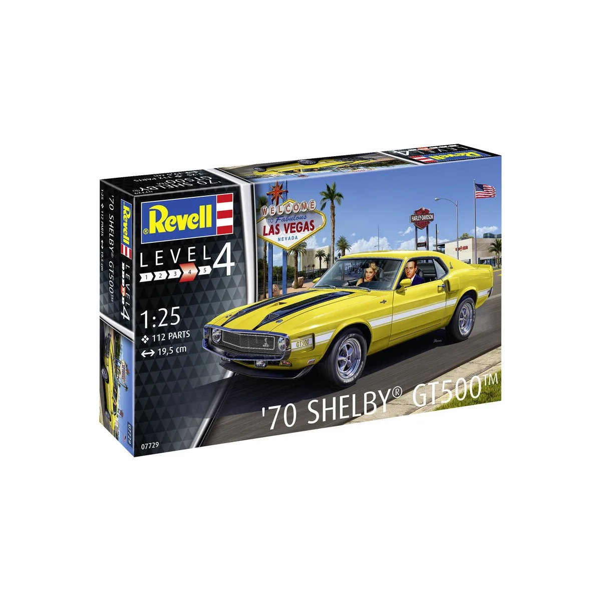 '70 Shelby Mustang GT500, 1/25 - Revell 07729 '70 Shelby Mustang GT500, 1/25 - Revell 07729