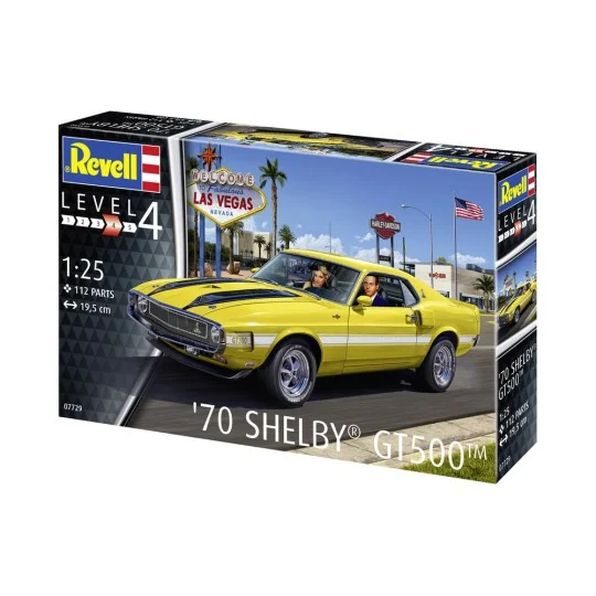 '70 Shelby Mustang GT500, 1/25 - Revell 07729 '70 Shelby Mustang GT500, 1/25 - Revell 07729