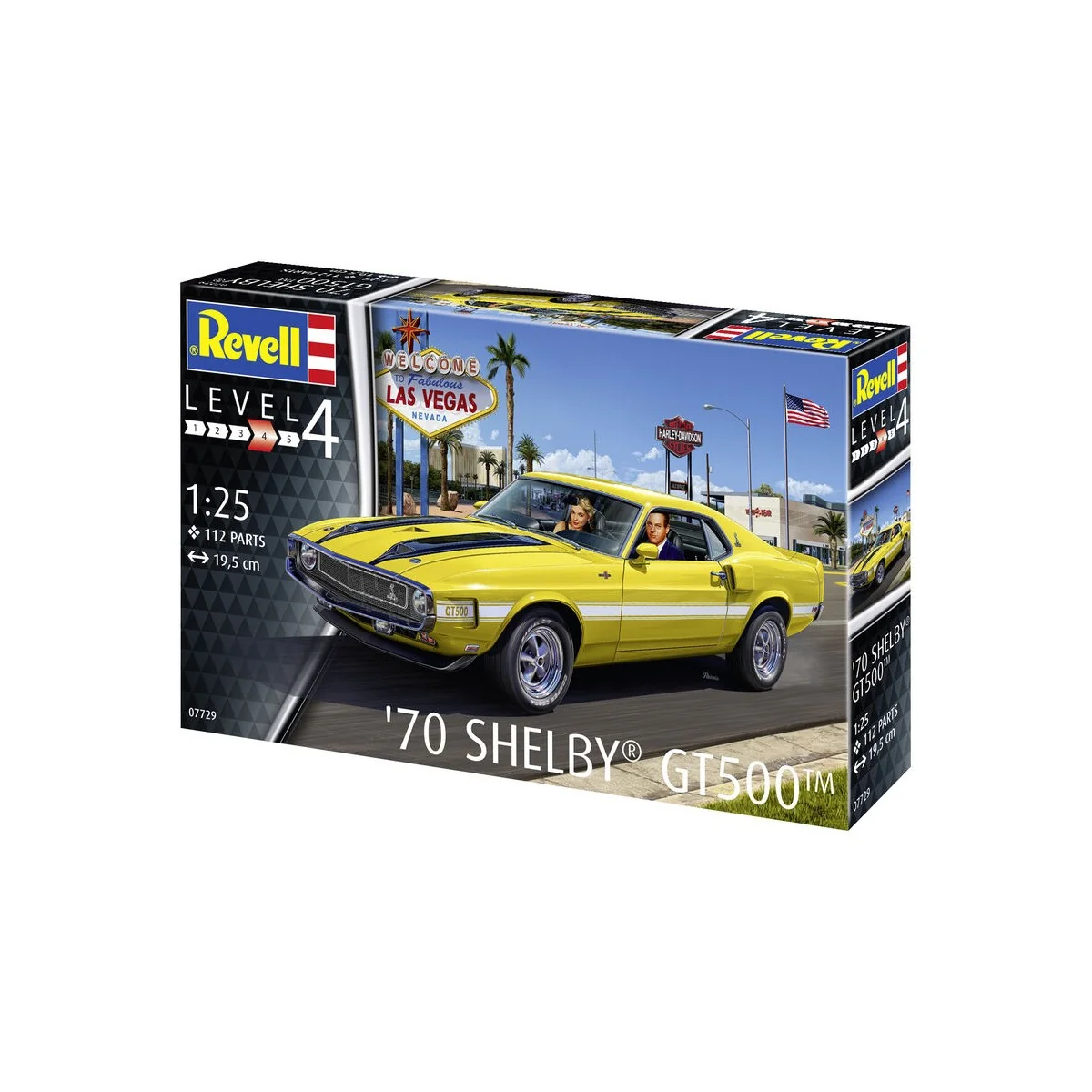 '70 Shelby Mustang GT500, 1/25 - Revell 07729 '70 Shelby Mustang GT500, 1/25 - Revell 07729