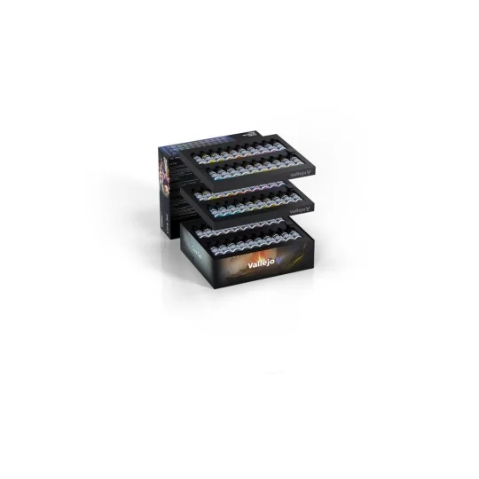 True Metallica Metal: Special Box Core Set (60 colors) - Vallejo 77273 True Metallica Metal: Special Box Core Set (60 colors) - Vallejo 77273
