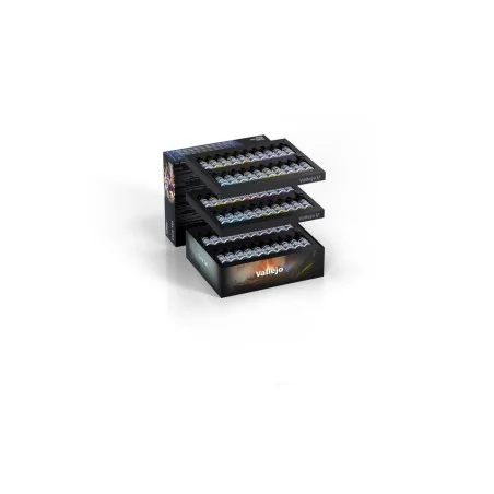 True Metallica Metal: Special Box Core Set (60 colors) - Vallejo 77273